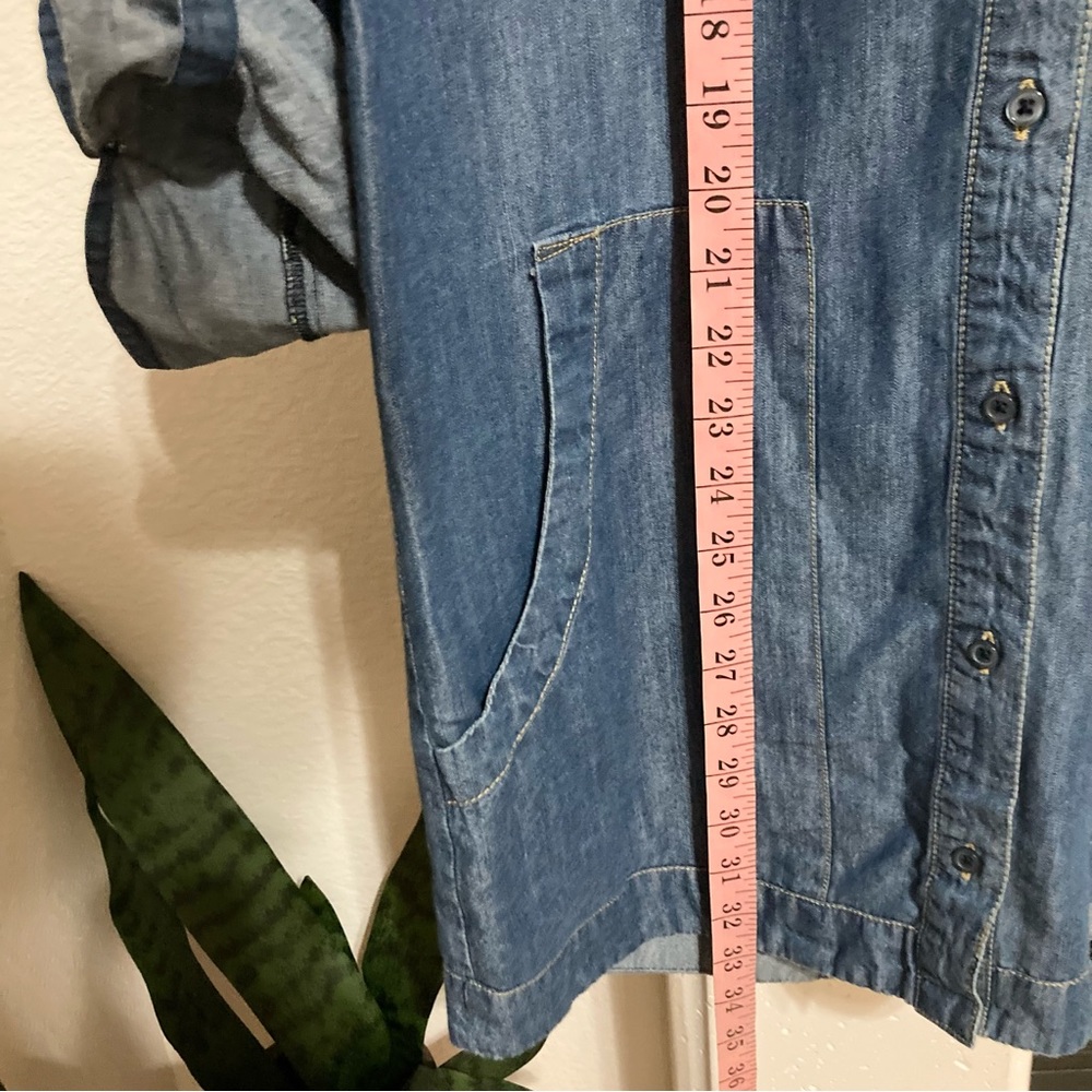 Jaime Demim Chambray Dress Sixe Small S - Picture 6 of 9